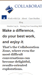 Mobile Screenshot of collaborationzone.com